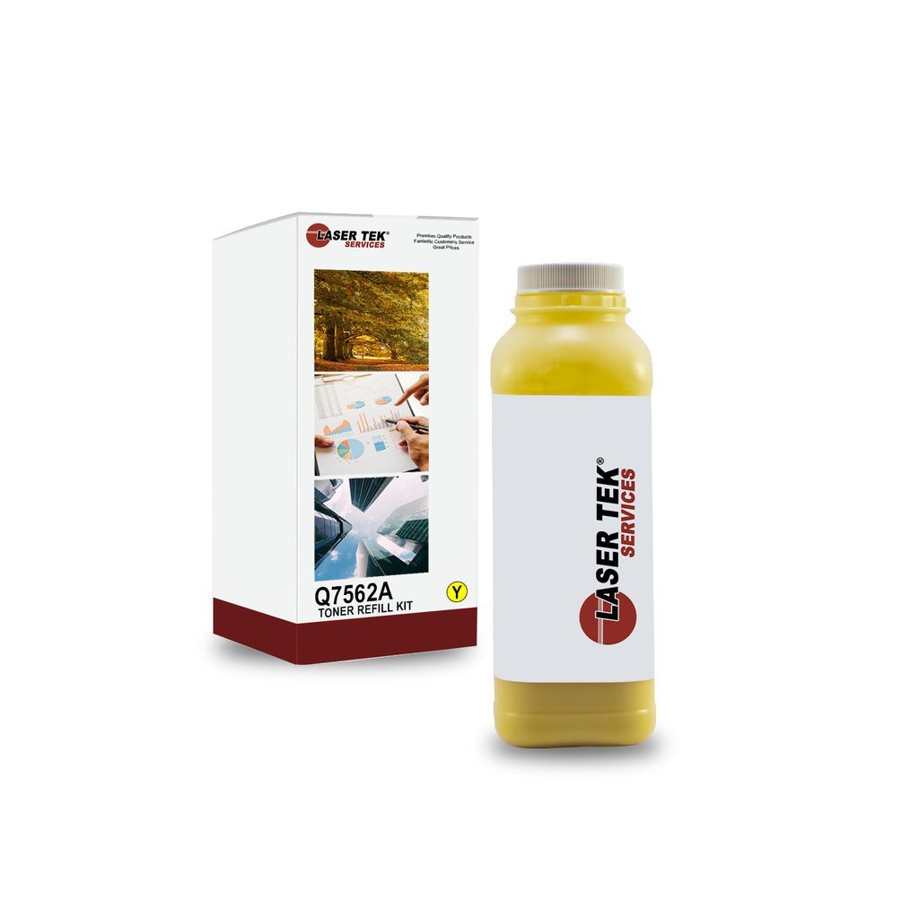 HP COLOR LASERJET 3000 3000N YELLOW TONER REFILL WITH CHIP