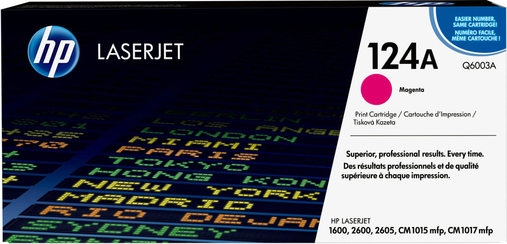 HP Color LaserJet Q6003A 1600 2600 Magenta OEM Toner Cartridge