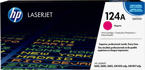HP Color LaserJet Q6003A 1600 2600 Magenta OEM Toner Cartridge