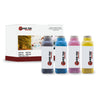 HP COLOR LASERJET 3600 3800 4 PACK TONER REFILL WITH CHIP