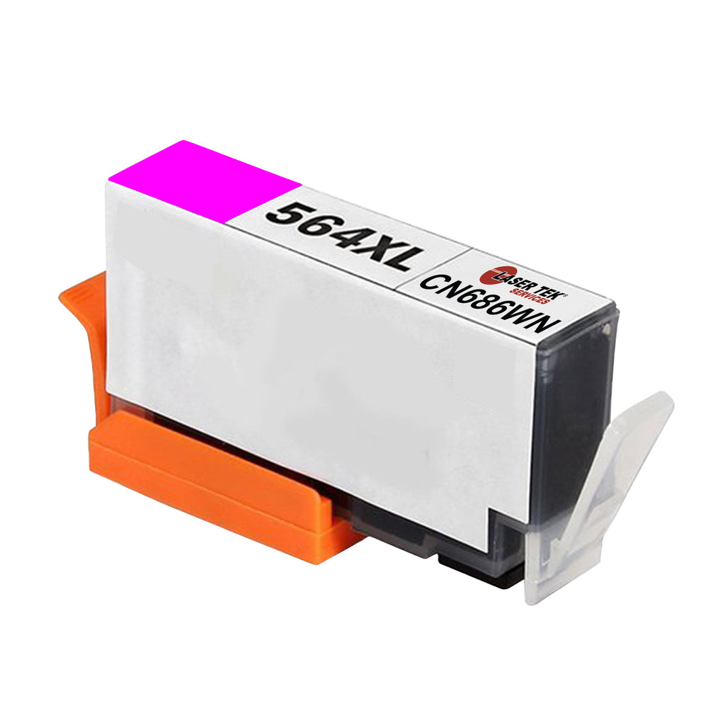 1 PACK HP 564XL (CB324WN) MAGENTA REMANUFACTURED INK CARTRIDGE REPLACEMENT COMPATIBLE WITH HP PHOTOSMART 7520 7525 7510