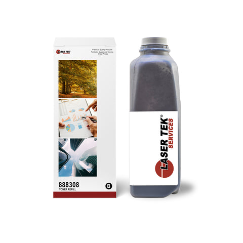 RICOH CL4000 CL-4000 TYPE 145 BLACK TONER REFILL WITH CHIP