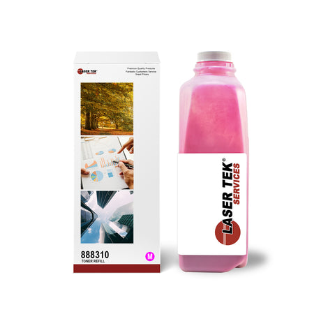 RICOH CL4000 CL-4000 TYPE 145 MAGENTA TONER REFILL WITH CHIP