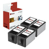 4 Pack Black Compatible 920XL Ink Cartridge Replacements for the HP CD975AN