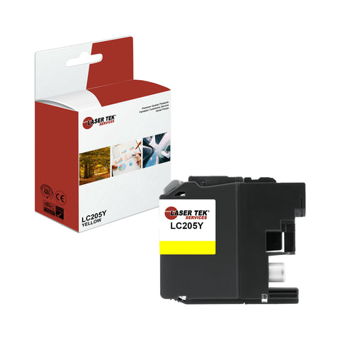 1 Pack Yellow Compatible Brother LC205Y Super High Yield Replacement Ink Cartridge for the Brother MFC-J4320DW, MFC-J4420DW, MFC-J4620DW, MFC-J5520DW, MFC-J5620DW, MFC-J5720DW
