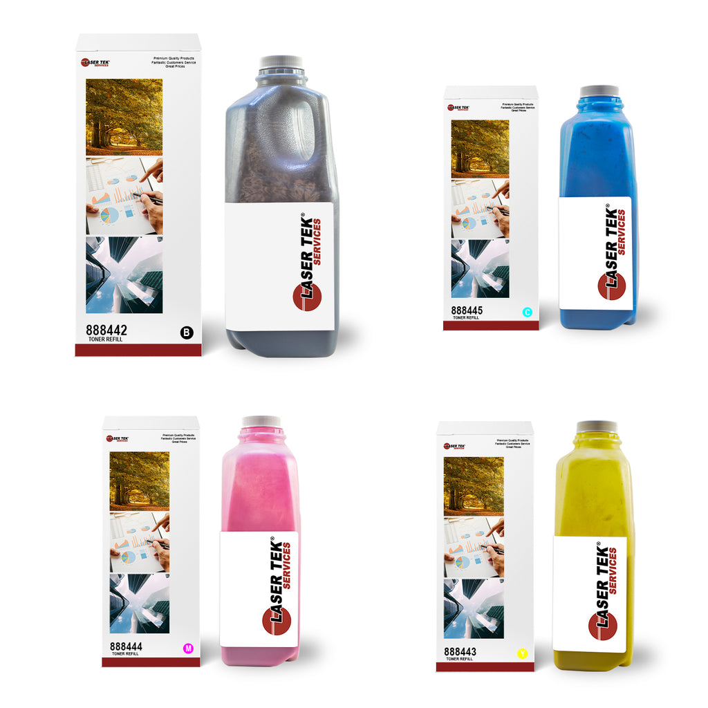 Ricoh CL7000 CL-7000 CL7100 Type 105 4 Pack Toner Refill