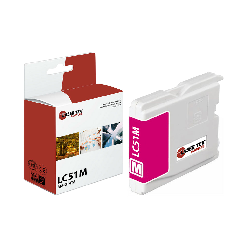 Brother LC51 LC51M DCP130FX 1360 Magenta OEM Ink Cartridge