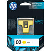 HP No 02 C8773WN Yellow OEM Inkjet Cartridge