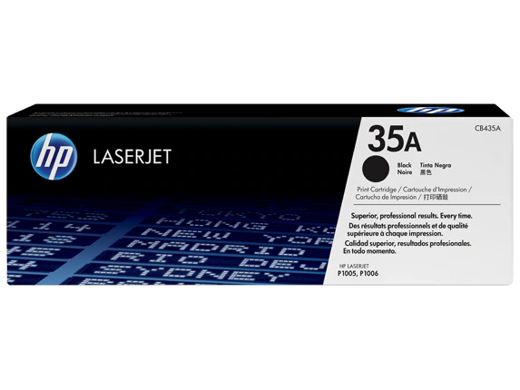 HP LaserJet CB435A 35A P1005 Black OEM Toner Cartridge