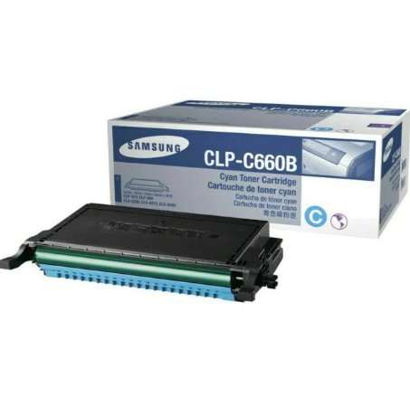 Samsung CLP610 CLP660 Cyan High Yield Toner Cartridge OEM