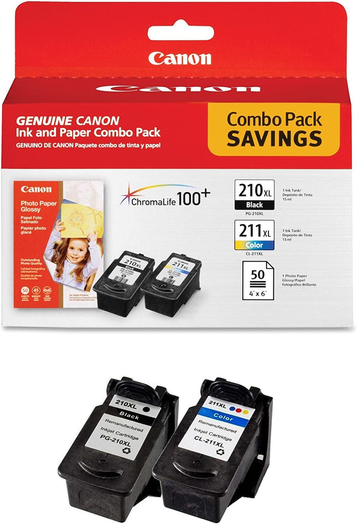 4 Pack Canon PG210XL CL211XL OEM Ink Cartridge | Laser Tek Services
