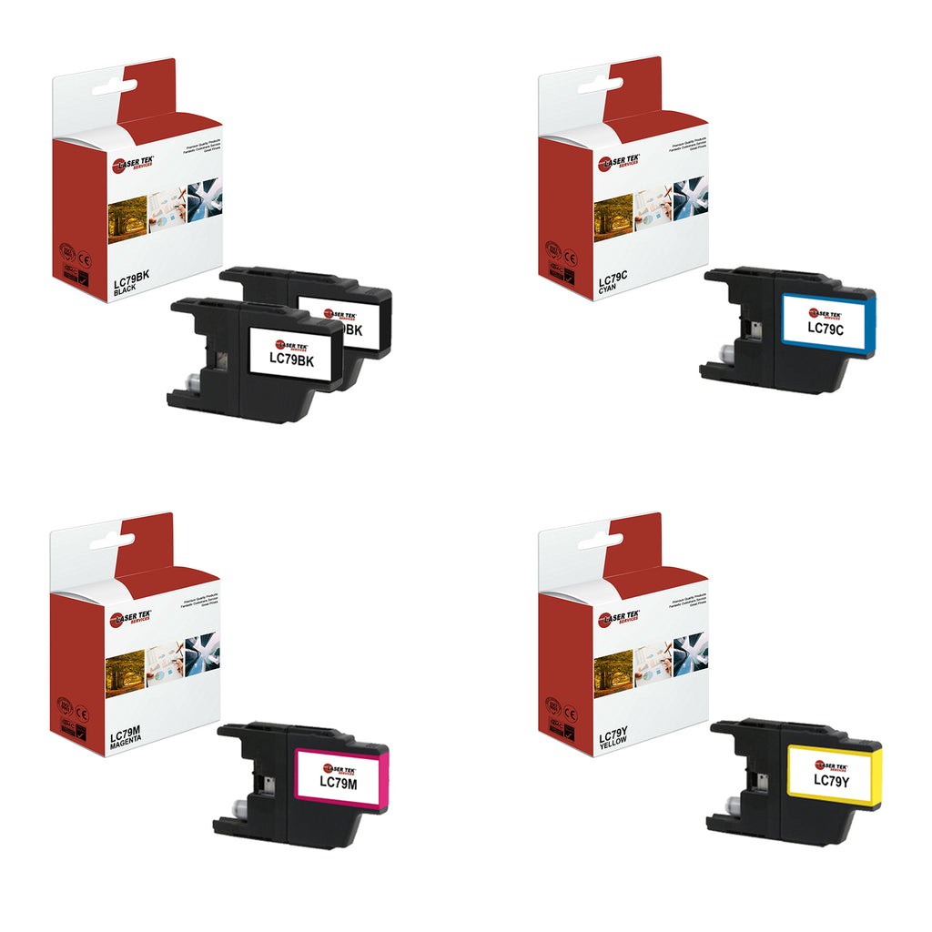 Brother LC-79 Ink Cartridges 5 Pack - Laser Tek Services