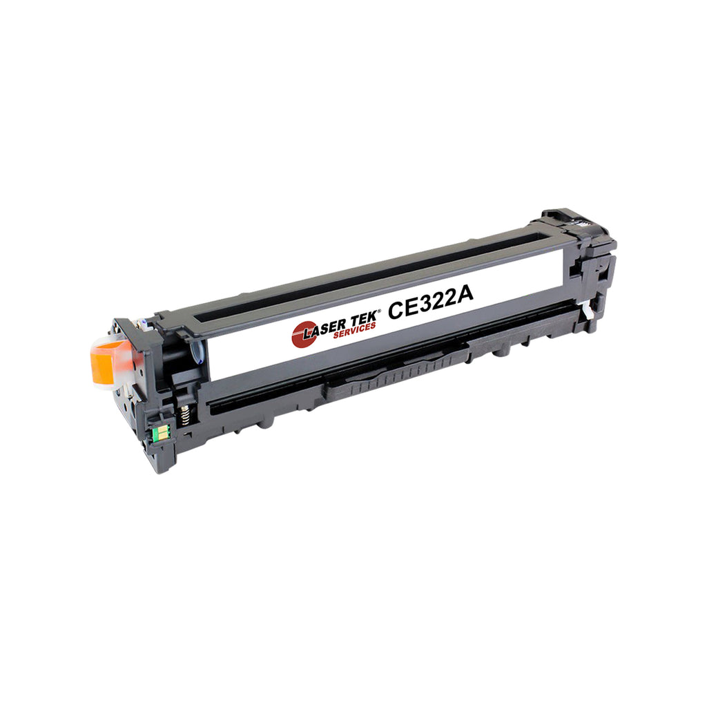HP CE322A YELLOW REMANUFACTURED LASER TONER CARTRIDGE