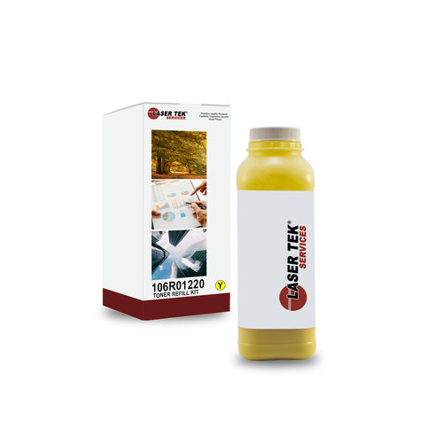 Xerox Phaser 6700 Yellow Toner Refill w/ Reset Chip 1 Pack - Laser Tek Services