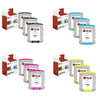 12 Pack Compatible 940XL Ink Cartridge Replacements for HP C4906AN C4907AN C4908AN C4909AN (3 Black, 3 Cyan, 3 Magenta, 3 Yellow)