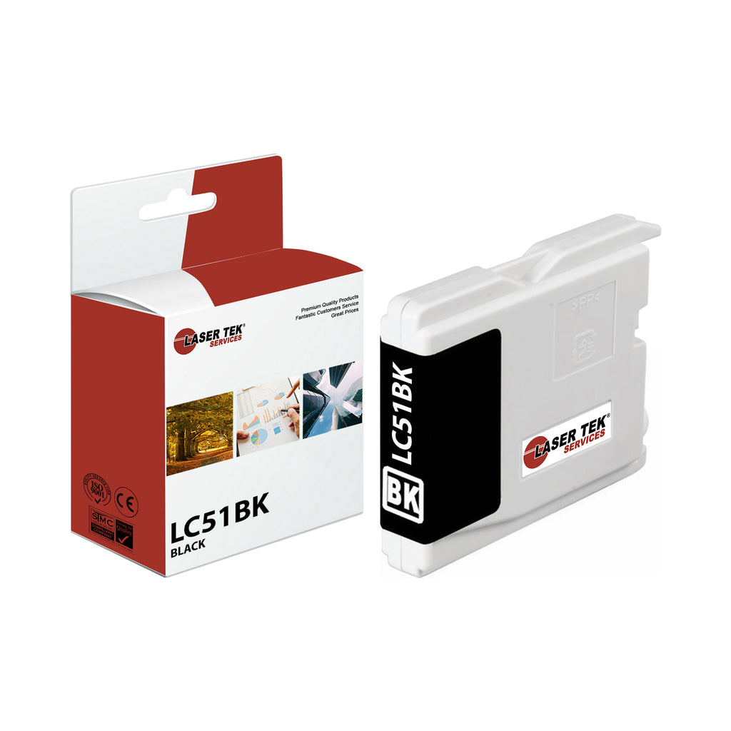 BROTHER LC51 LC51BK DCP130FX 1360 BLACK OEM INK CARTRIDGE
