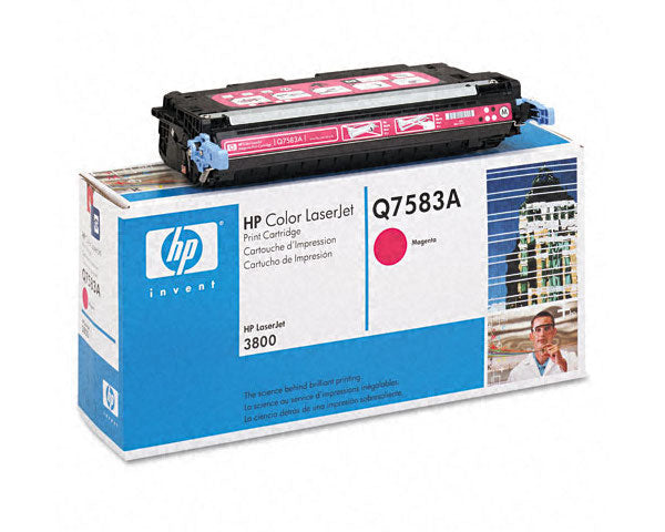 HP Color LaserJet Q7583A 3800 Magenta OEM Toner Cartridge