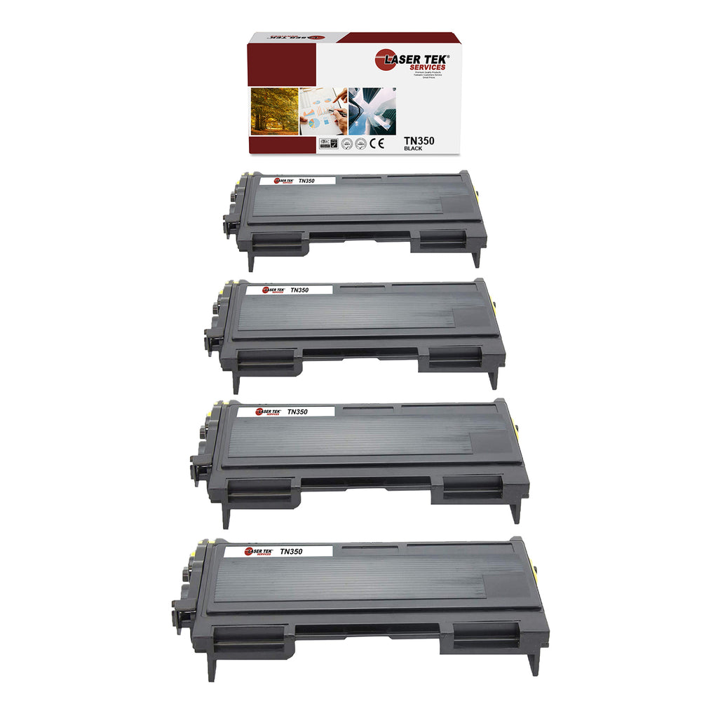 BROTHER TN-350 TN350 4 PACK HIGH YIELD TONER CARTRIDGE - Laser Tek Services