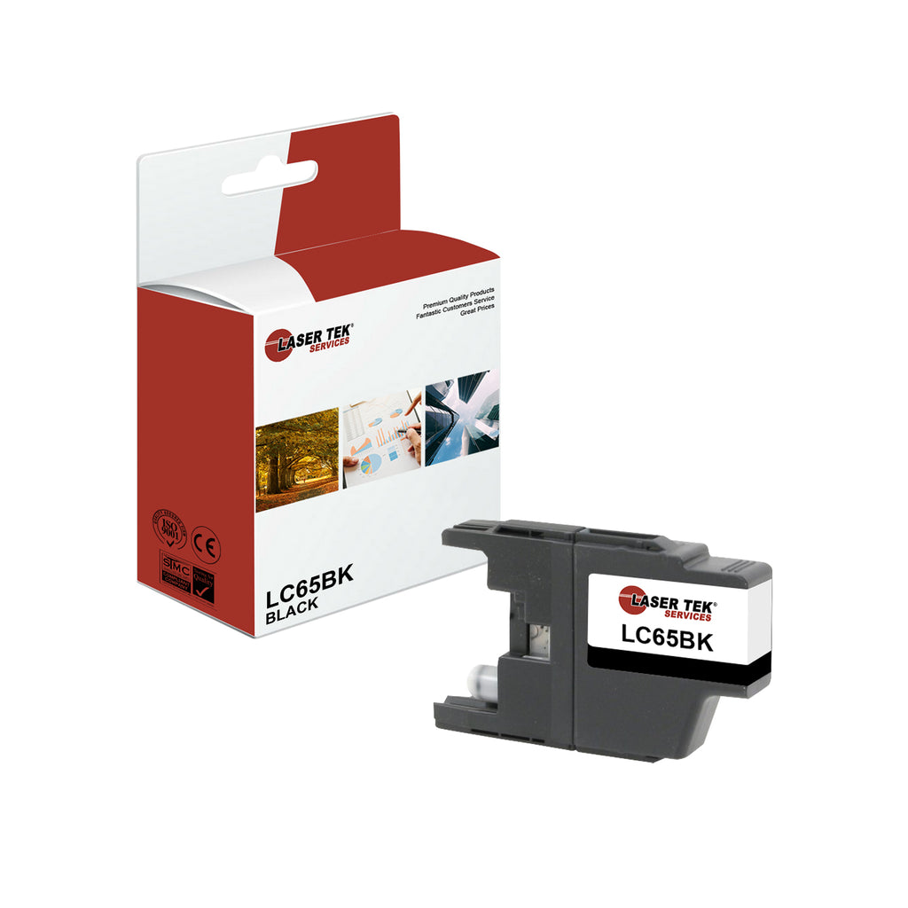 Brother LC-65 LC-65BK Black Compatible Ink Cartridge | Laser Tek Services