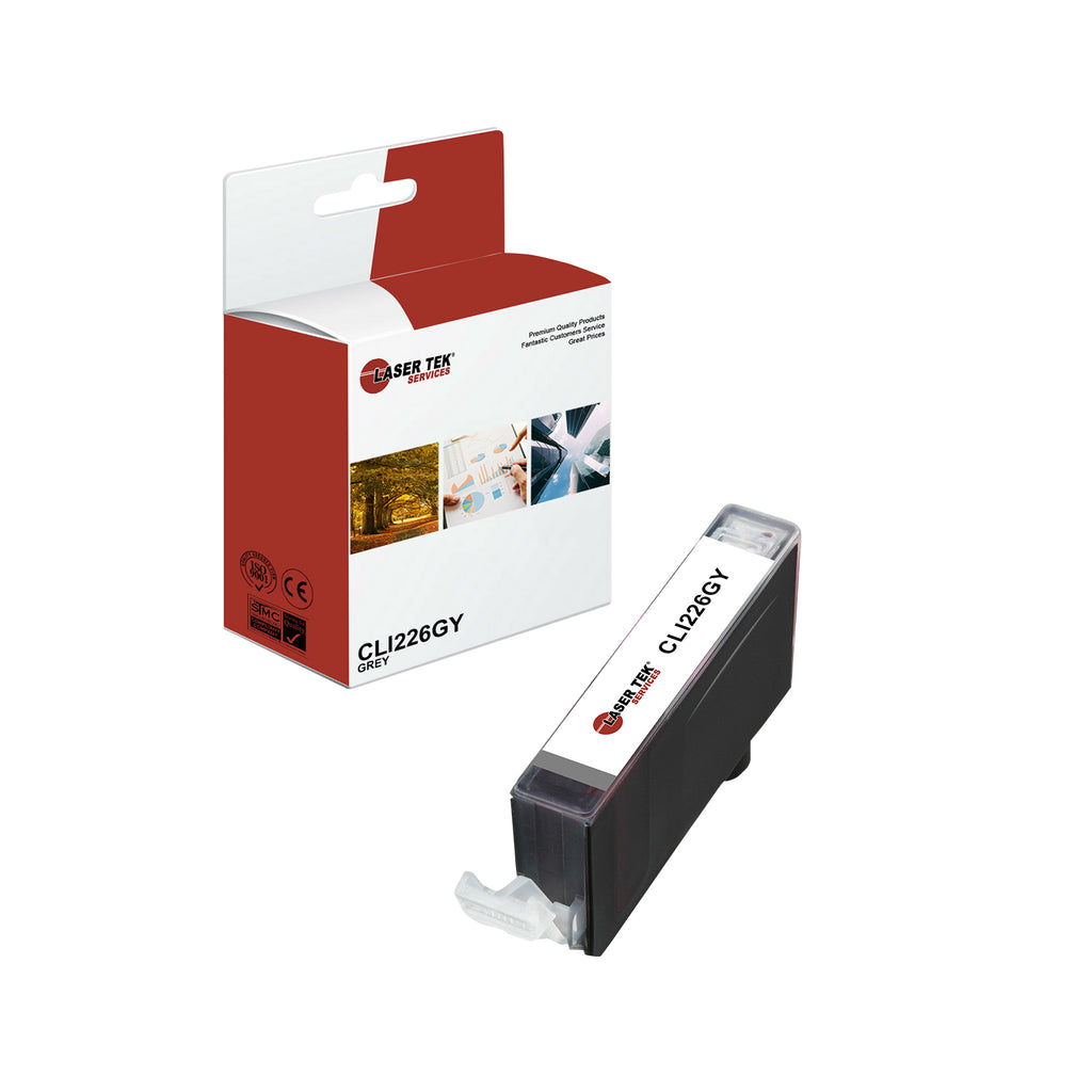CANON CLI-226GY GREY COMPATIBLE INK CARTRIDGE WITH RESET CHIP