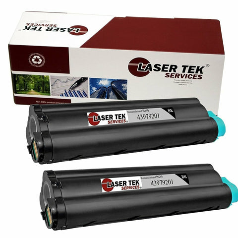 2 Pack Compatible Okidata 43979201 (B430) Black High Yield Replacement Toner Cartridges for the Okidata B430d, B430dn, MB460, MB470