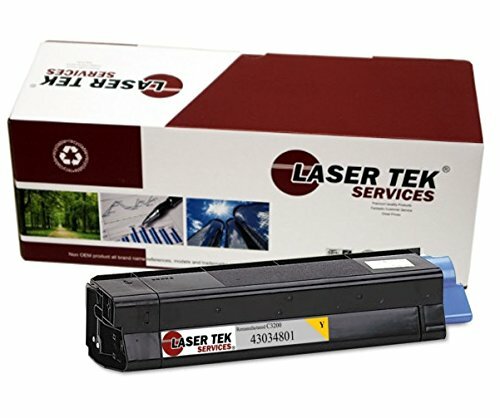 OKIDATA C3100 C3200 43034801 YELLOW TONER CARTRIDGE