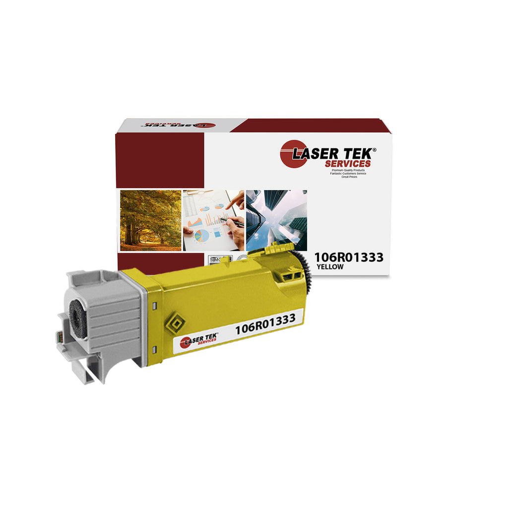 XEROX PHASER 6125 106R01333 YELLOW REMANUFACTURED TONER CARTRIDGE