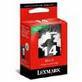 Lexmark No14 Black Ink Cartridge Rt OEM