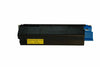 OKIDATA C5100 C5200 C5300 42127401 YELLOW REMANUFACTURED TONER CARTRIDGE - Laser Tek Services