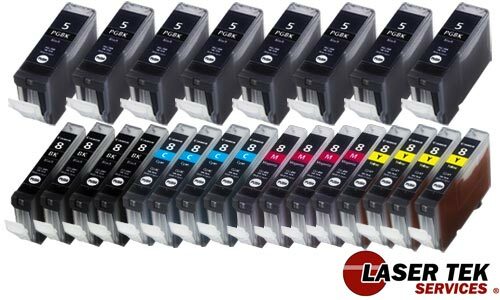Canon PGI-5 CLI-8 Color Ink Cartridge 8 Pack - Laser Tek Services