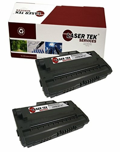 2 Pack Black Compatible Xerox 109R00747 High Yield Replacement Toner Cartridges for the Xerox Phaser 3150, 3150B