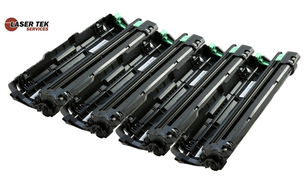 2 Pack Brother DR-225 Black Compatible Drum Unit | Laser Tek Services