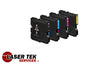 Ricoh GC21BK GC21C GC21M GC21Y Ink Cartridge 4 Pack - Laser Tek Services