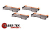 4 PACK PREMIUM REMANUFACTURED BROTHER TN450 TONER CARTRIDGES