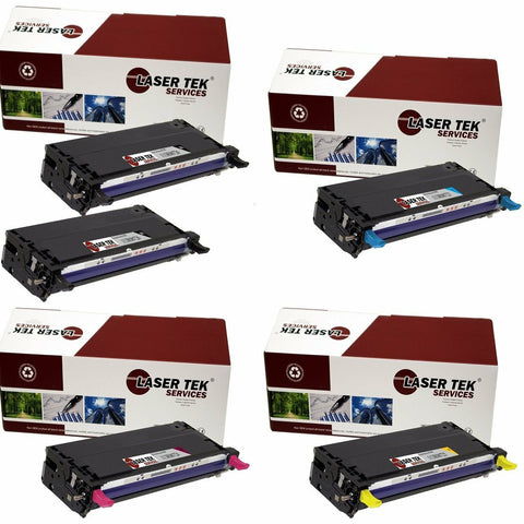 5 Pack Compatible Phaser 6180 Toner Cartridge Replacements for the Xerox 113R00726, 113R00723, 113R00724, 113R00725. (2x Black, Cyan, Magenta, Yellow)