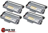 4PK BROTHER TN750 HIGH YIELD CARTRIDGE FOR HL-5470DWT HL-6180DWT MFC-8510DN