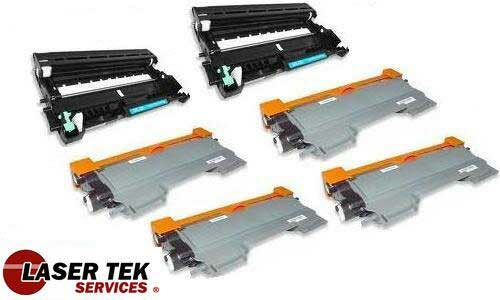 4 Remanufactured Brother TN450 Cartridges and 2 DR420 Remanufactured Drum