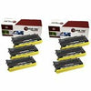 BROTHER TN-350 TN350 6 PACK HIGH YIELD REMANUFACTURED TONER CARTRIDGE