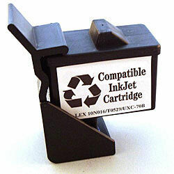 LEXMARK 10N0016 #16 BLACK REMANUFACTURED INK CARTRIDGE