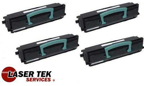 4 Pack Lexmark E250 (E250A21A) Remanufactured Toner Cartridge