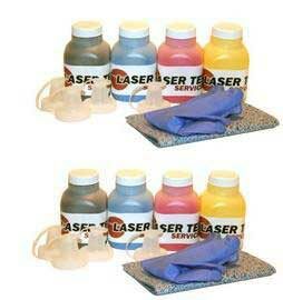 8PK High Yield Toner Refill for Samsung CLP-320 CLP-325 CLX-3185 NO CHIPS