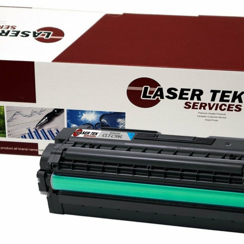 Cyan Compatible Samsung CLT-C506L High Yield Replacement Toner Cartridge for the Samsung CLP-680ND, CLX-6260FD, CLX-6260FW