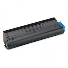 1 Pack Oki Okidata B4600 B4400 B4500 Black Remanufactured Toner Cartridge Replacement