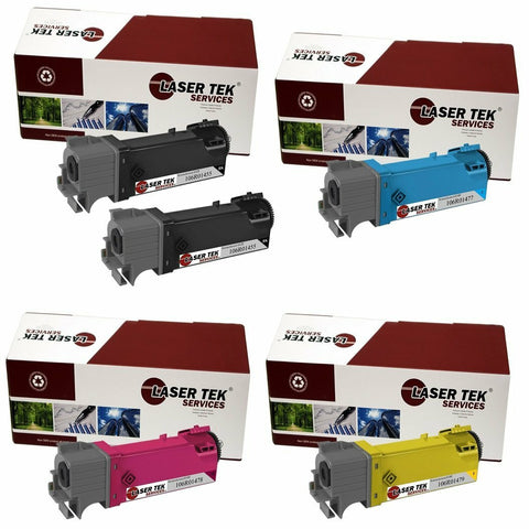 5 Pack Compatible Phaser 6140 Toner Cartridge Replacement for the Xerox 106R01480, 106R01477, 106R01478, 106R01479. (2x Black, Cyan, Magenta, Yellow)