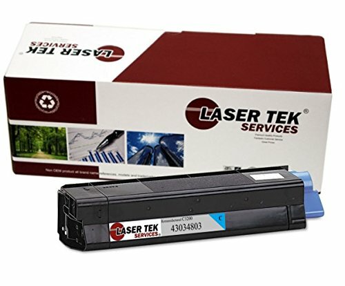 OKIDATA C3100 C3200 43034803 CYAN TONER CARTRIDGE