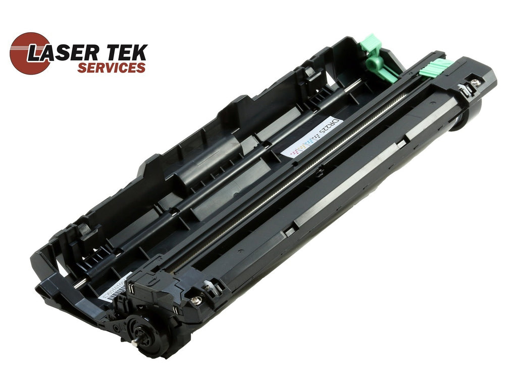 2 Pack Brother DR-225 Black Compatible Drum Unit | Laser Tek Services