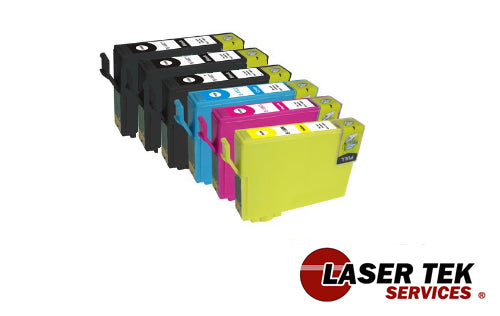  Epson T127120 T127220 T127320 T127420 Ink Cartridges 6 Pack - Laser Tek Services