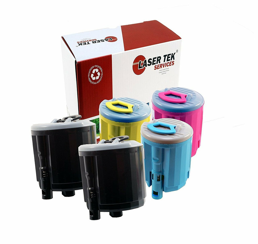 5 Pack Compatible Phaser 6110 Toner Cartridge Replacements for the Xerox 106R01274, 106R01271, 106R01272, 106R01273. (2x Black, Cyan, Magenta, Yellow)