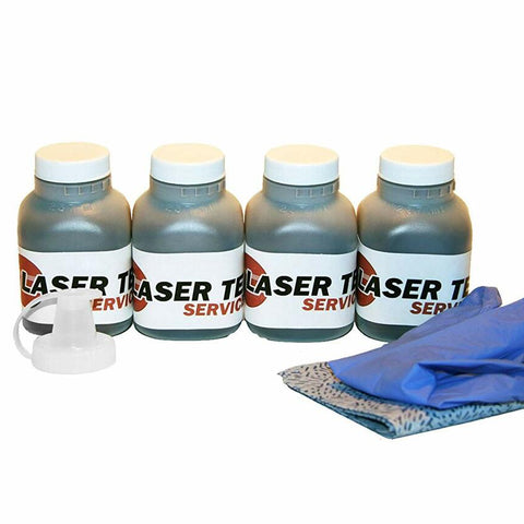 4 PACK BROTHER TN-360 TN-330 TONER REFILL KIT - Laser Tek Services