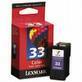 Lexmark No33 Color Ink Cartridge OEM